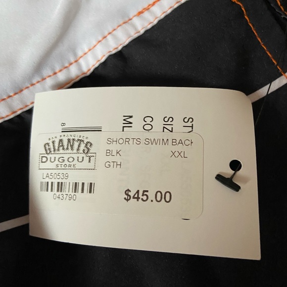 San Francisco Giants swim trunks. - Picture 4 of 5